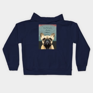 Bulldog Boss. Kids Hoodie